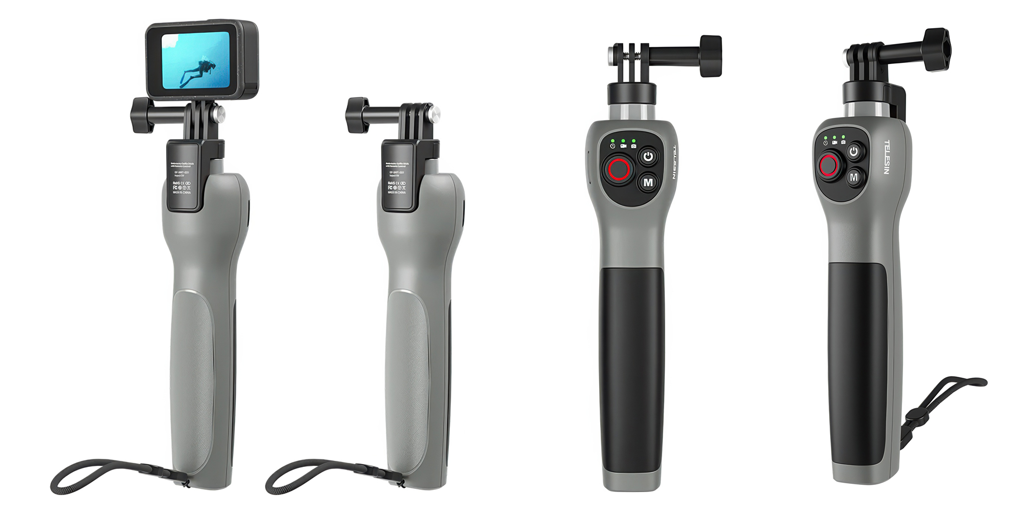 Ramię teleskopowe Telesin GP-WBT-001 z pilotem do kamer GoPro Hero 8 _ 9 _ 10 _ 11 _ 12 _ Max